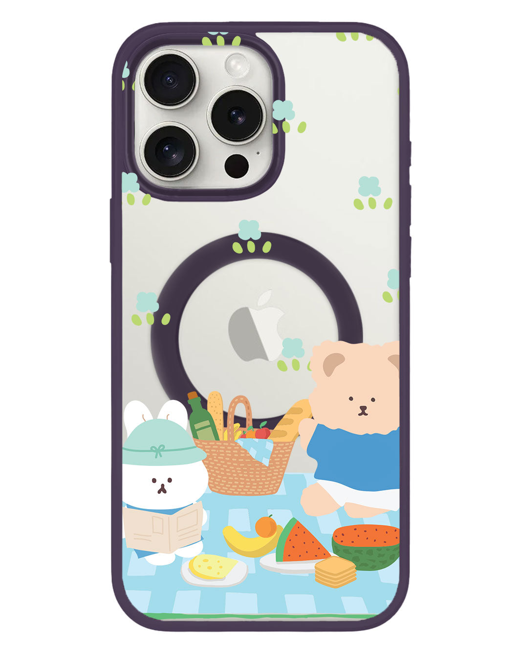 iPhone Rearguard Hybrid - สี Picnic Bear Blue