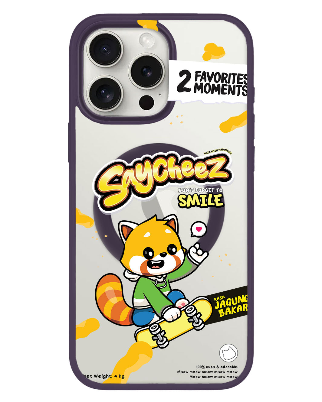 واقي خلفي هجين لهاتف iPhone - Saycheez