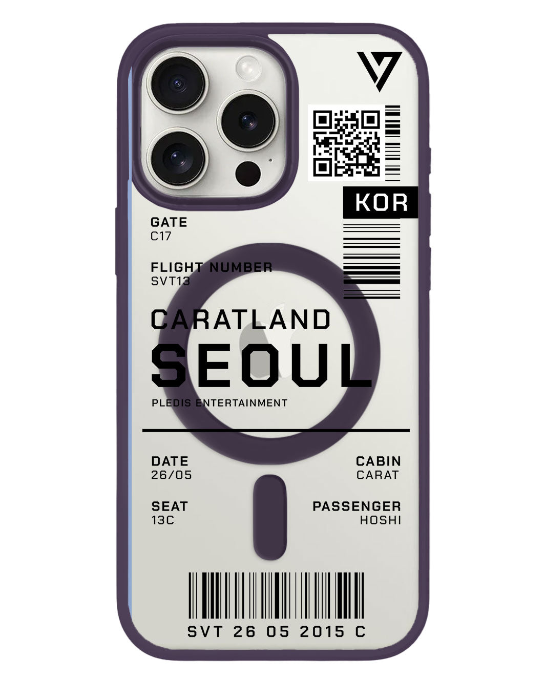 iPhone Rearguard Hybrid - Seventeen Caratland Ticket