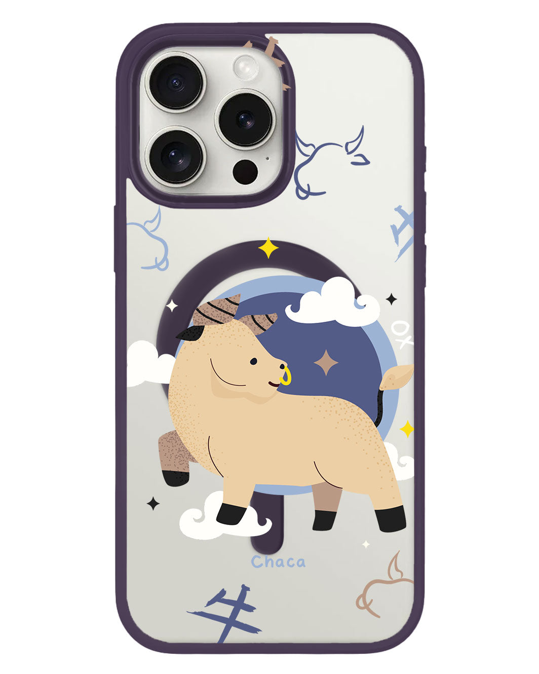 iPhone Rearguard Hybrid - วัว (นักษัตรจีน / ชิโอ)