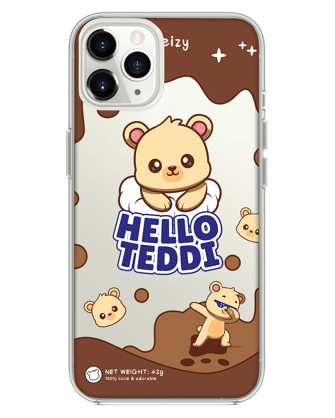 iPhone Rearguard Hybrid - เฮลโลเท็ดดี้ 1.0