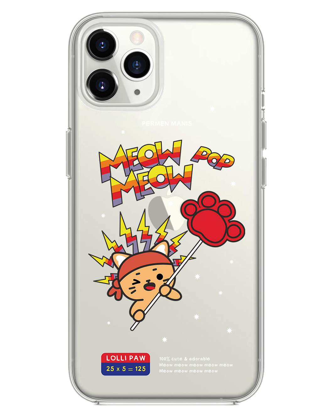 เคส iPhone Rearguard Hybrid - Meow Pop 1.0