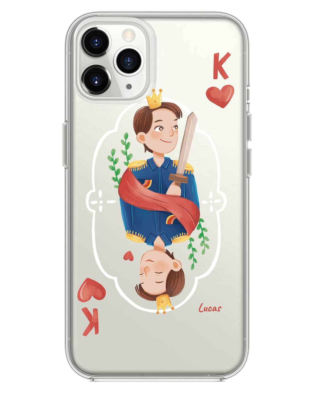 iPhone Rearguard Hybrid - King (เคสคู่)
