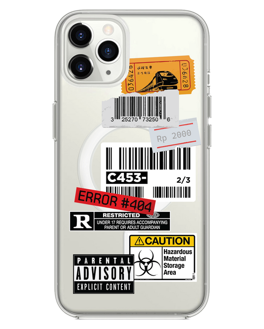 مجموعة ملصقات حماية خلفية هجينة لجهاز iPhone