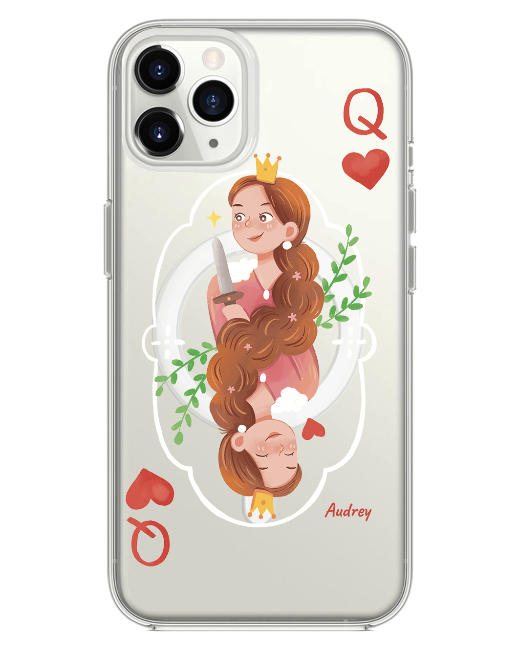 iPhone Rearguard Hybrid - Queen (เคสคู่)