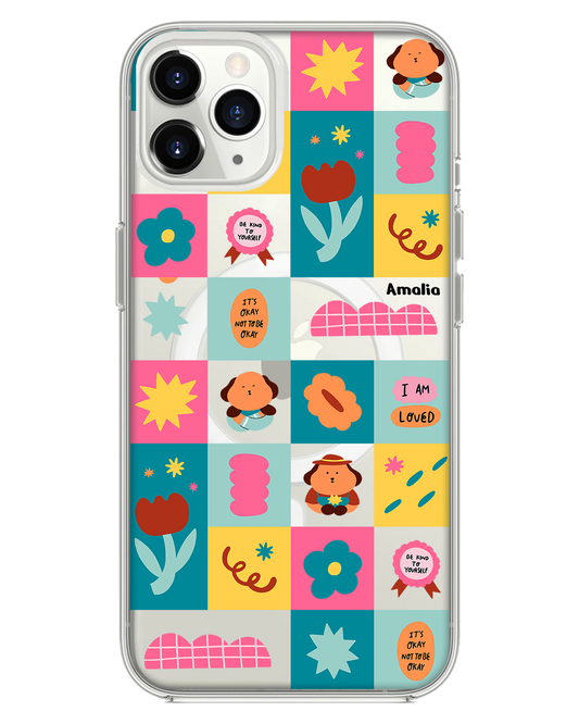 واقي خلفي هجين لهاتف iPhone - Selflove Cubicle