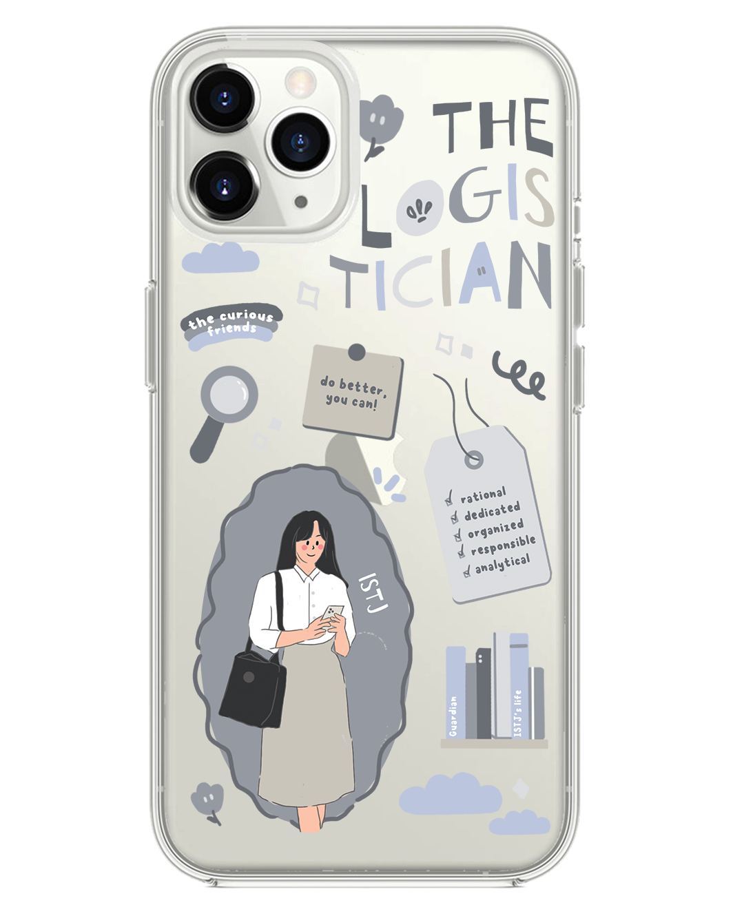 เคส iPhone Rearguard Hybrid - ISTJ (The Logistician)