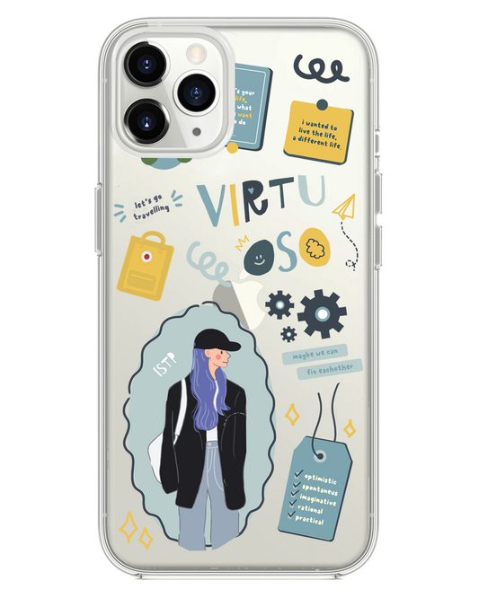 واقي خلفي هجين للآيفون - ISTP (Virtuos)