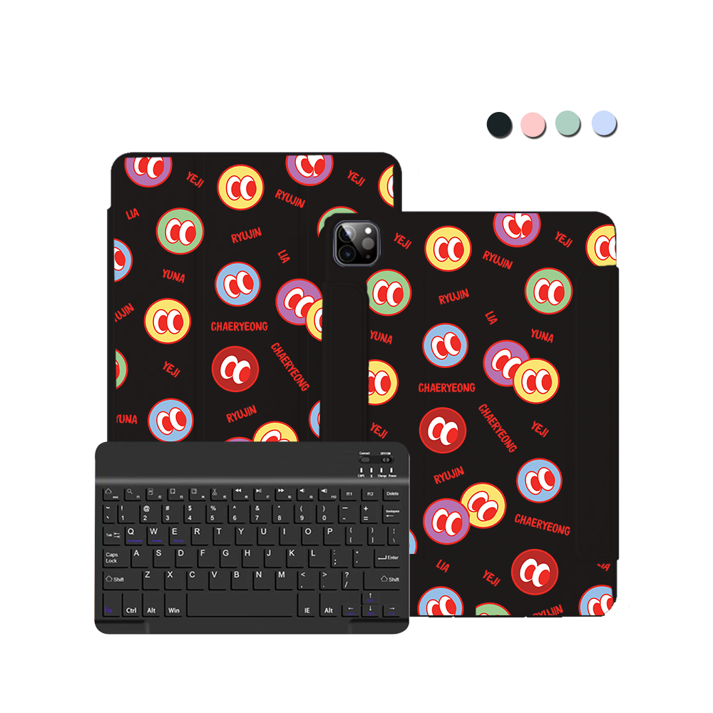 ฝาพับคีย์บอร์ดไร้สายสำหรับ iPad / Android - ITZY Monogram