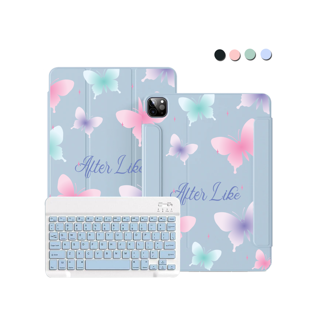ฝาพับคีย์บอร์ดไร้สายสำหรับ iPad / Android Tab - IVE After Like