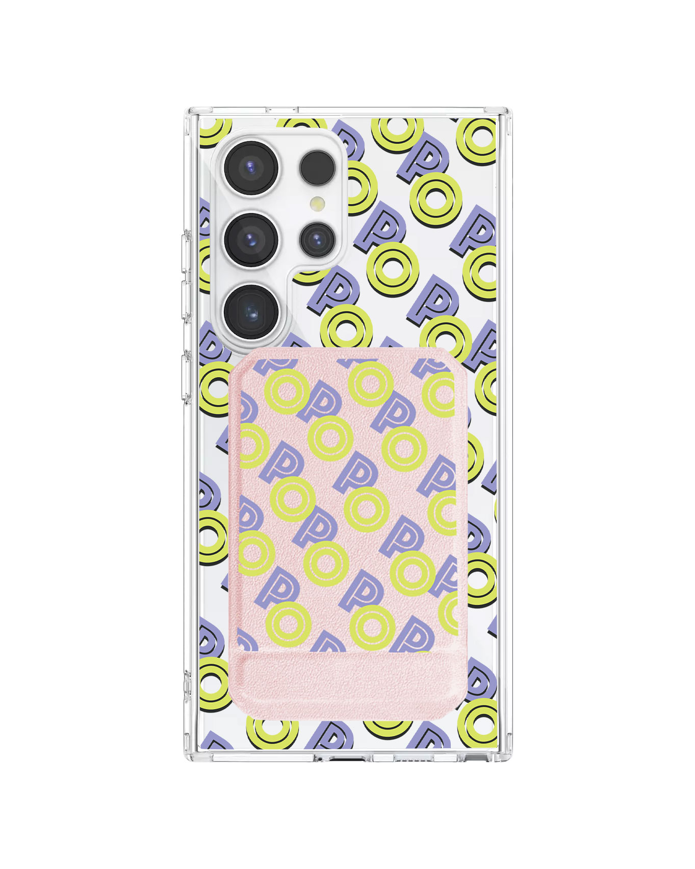 Android Magnetic Multifold Wallet - Initial Monogram 2.0