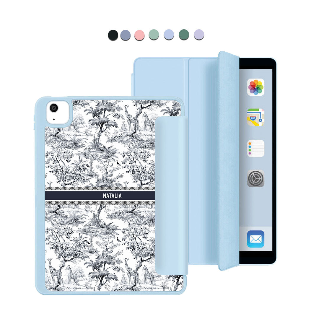 ฝาพับอะคริลิกสำหรับ iPad - Toile du Juoy Giraffe