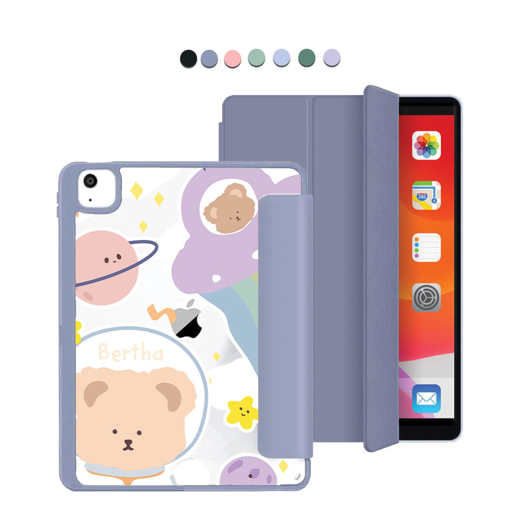 ฝาพับอะคริลิกสำหรับ iPad - Astro Bear