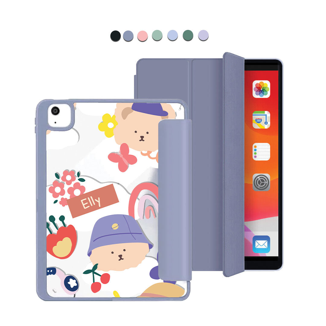 ฝาพับอะคริลิกสำหรับ iPad - Bear in Style