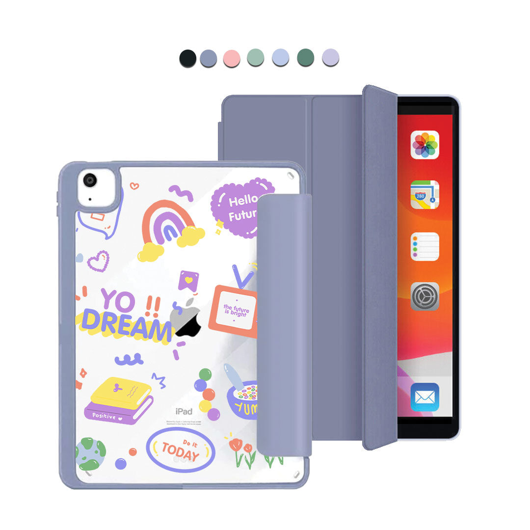 ฝาพับอะคริลิกสำหรับ iPad - Hello Future