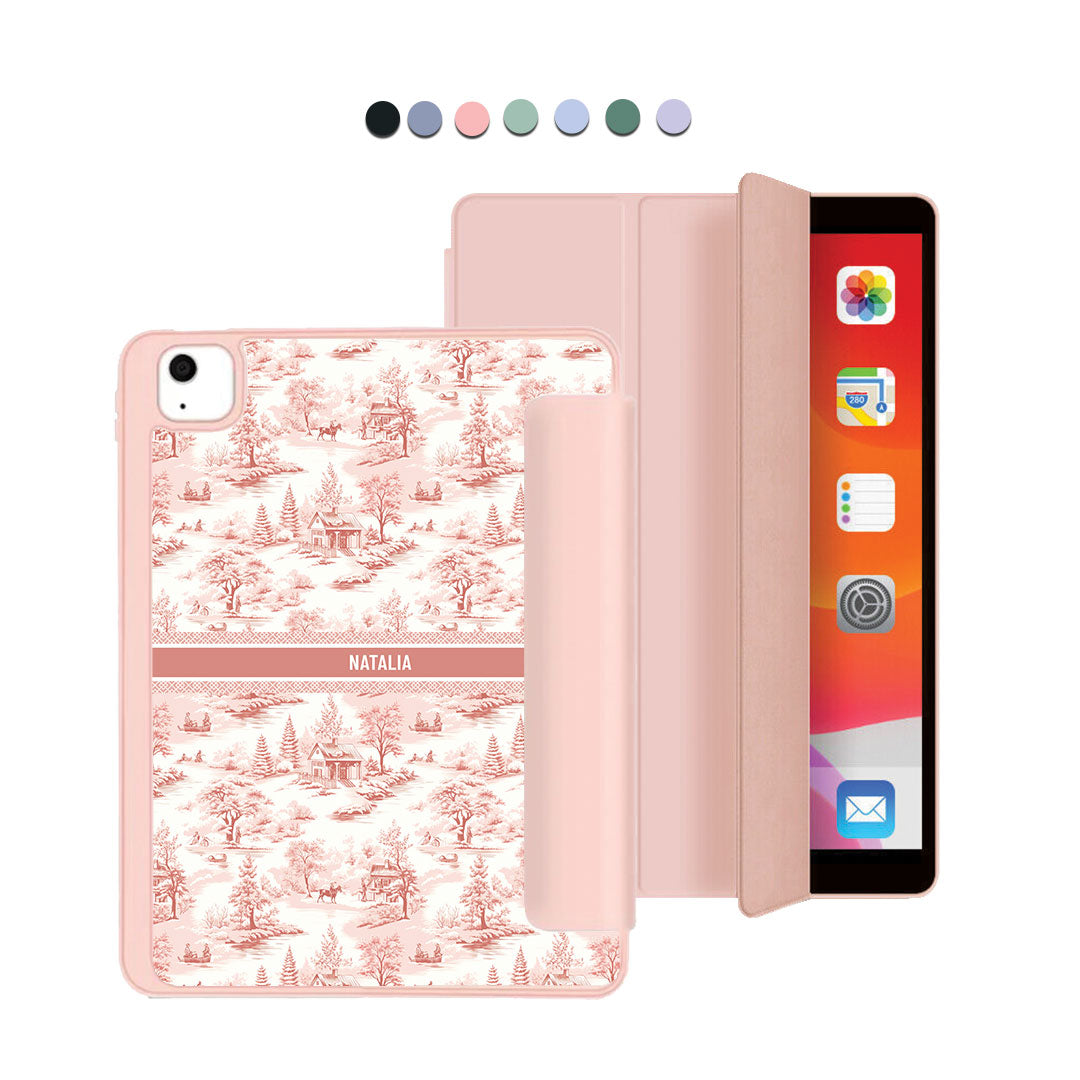 ฝาพับอะคริลิกสำหรับ iPad - Toile du Juoy Country Side