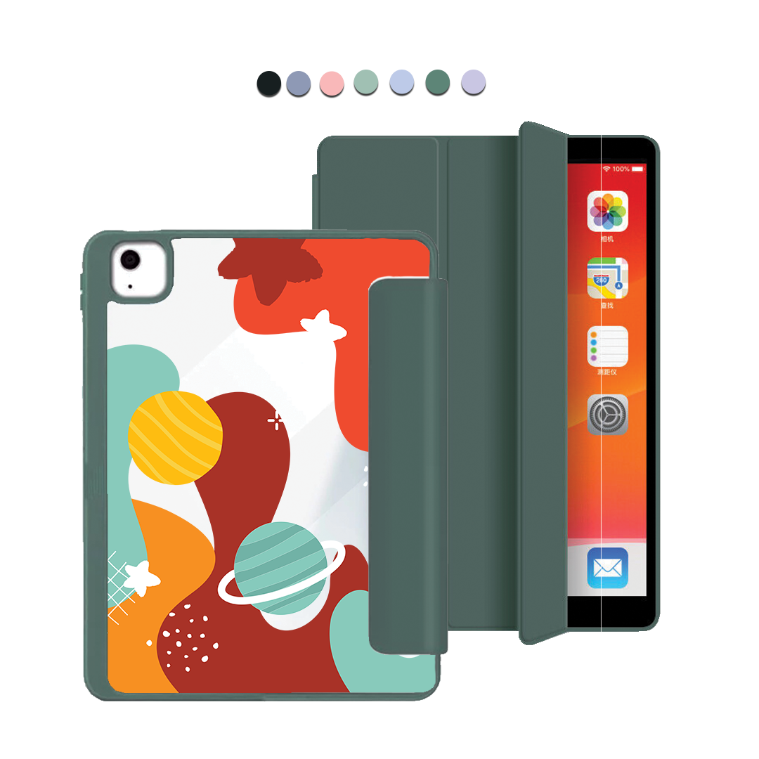 ฝาพับอะคริลิกสำหรับ iPad - Abstract Planet 2.0