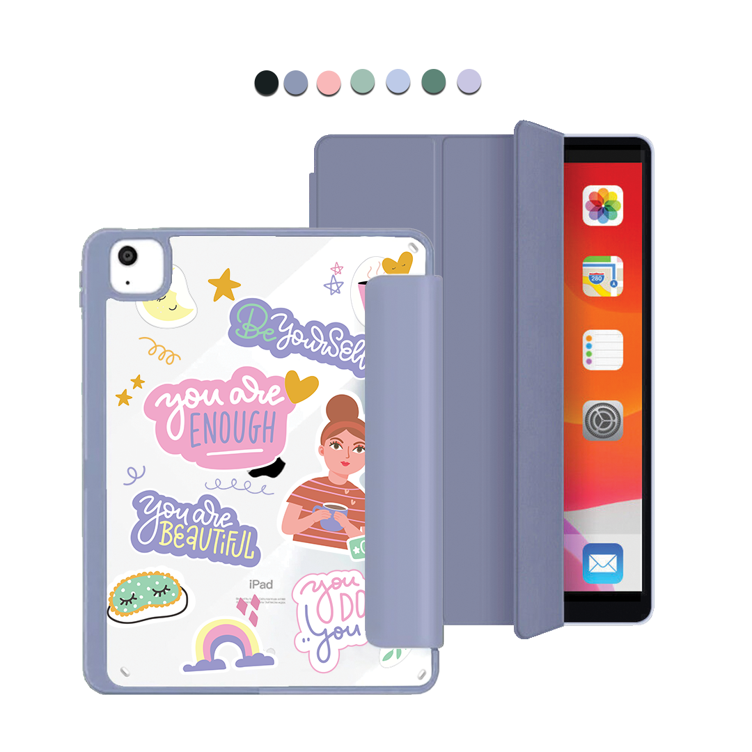 ฝาพับอะคริลิกสำหรับ iPad - เป็นตัวของตัวเอง
