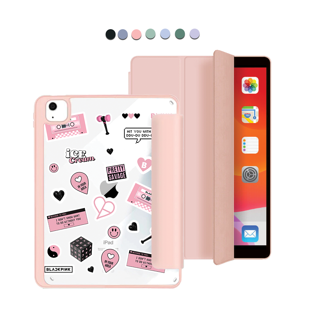 ปกอะคริลิกสำหรับ iPad - แพ็คสติกเกอร์ Blackpink