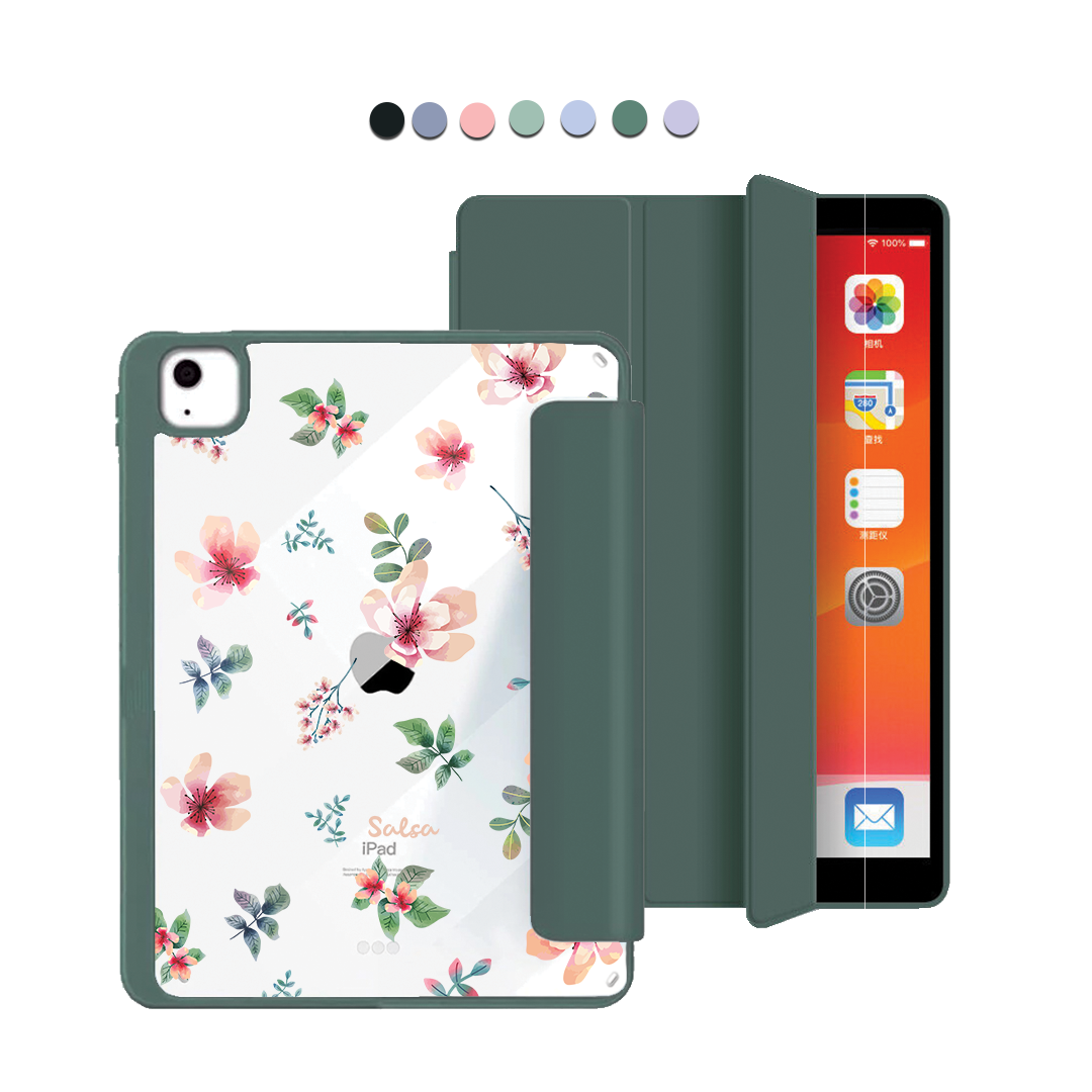 ฝาพับอะคริลิกสำหรับ iPad - Botanical Garden 5.0