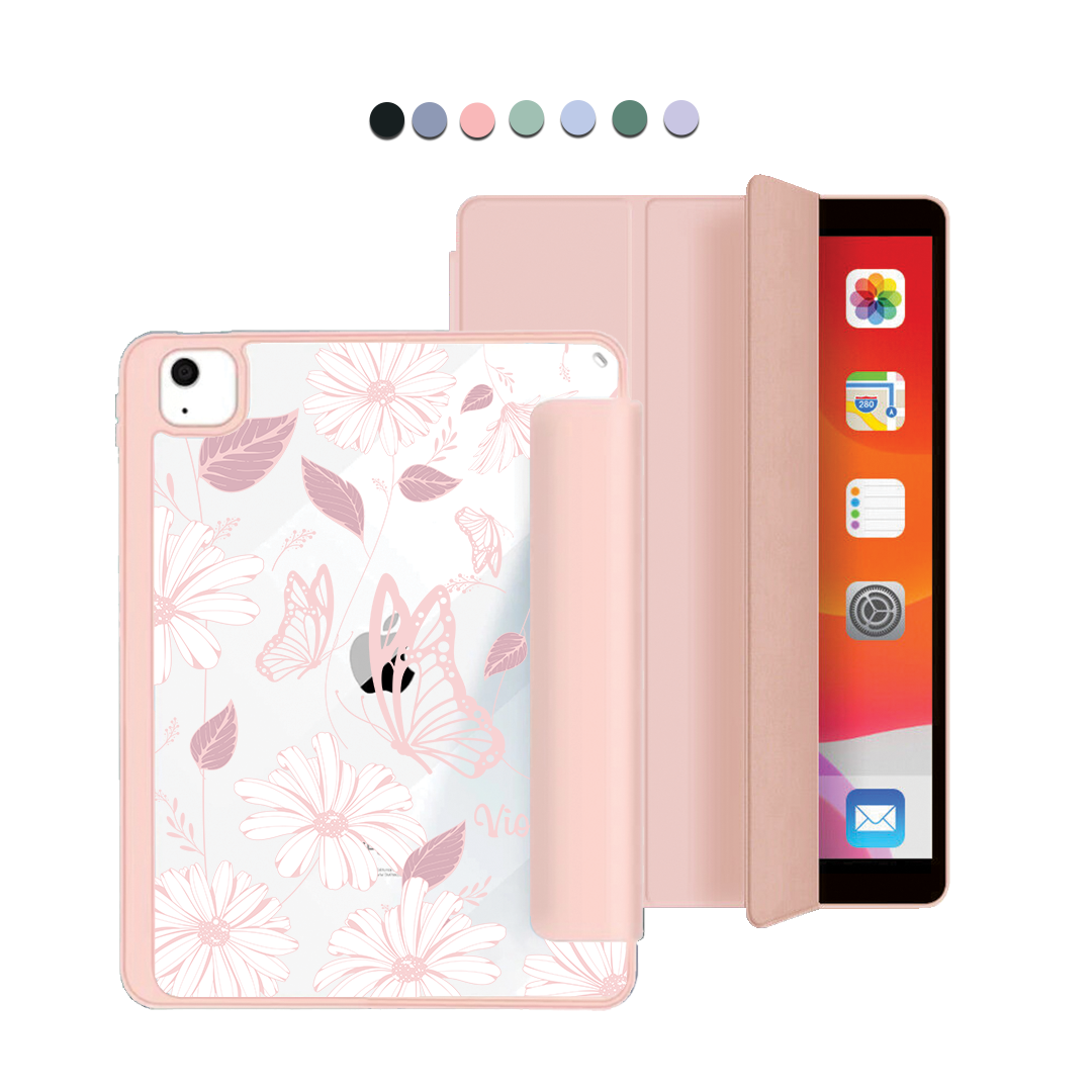 ฝาพับอะคริลิกสำหรับ iPad - ลายผีเสื้อเดซี่