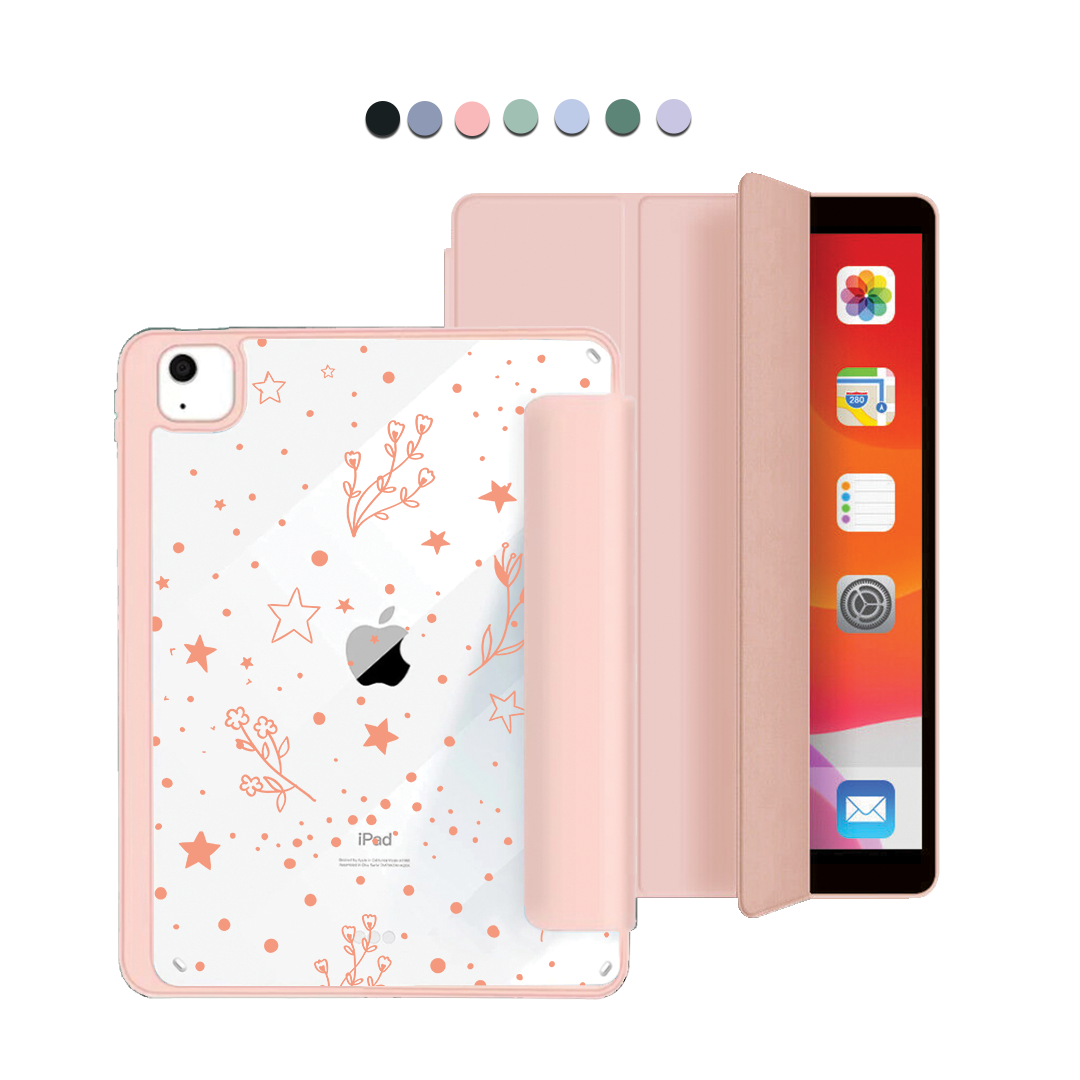 ฝาพับอะคริลิกสำหรับ iPad - สี Coral Constellation