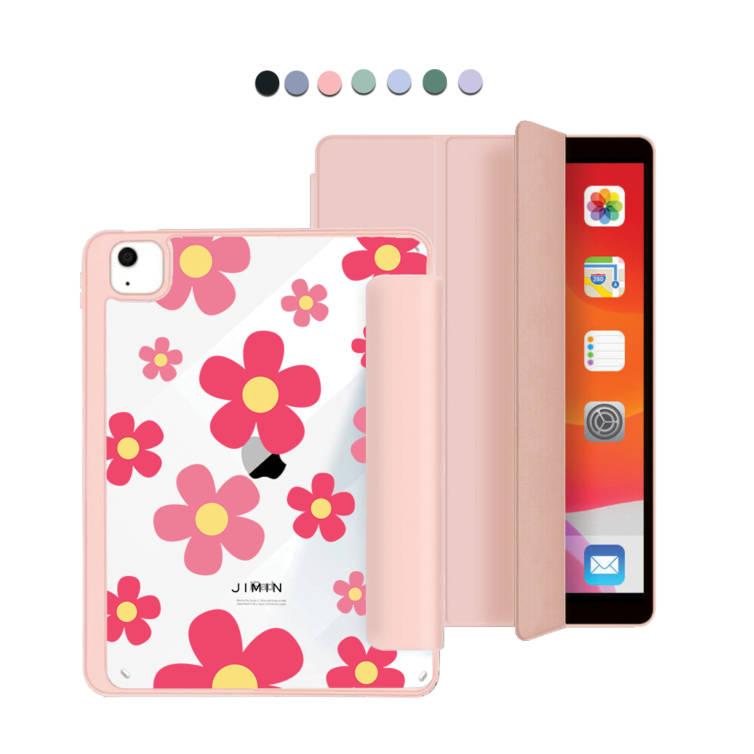 ฝาพับอะคริลิกสำหรับ iPad - สีเดซี่บลัช
