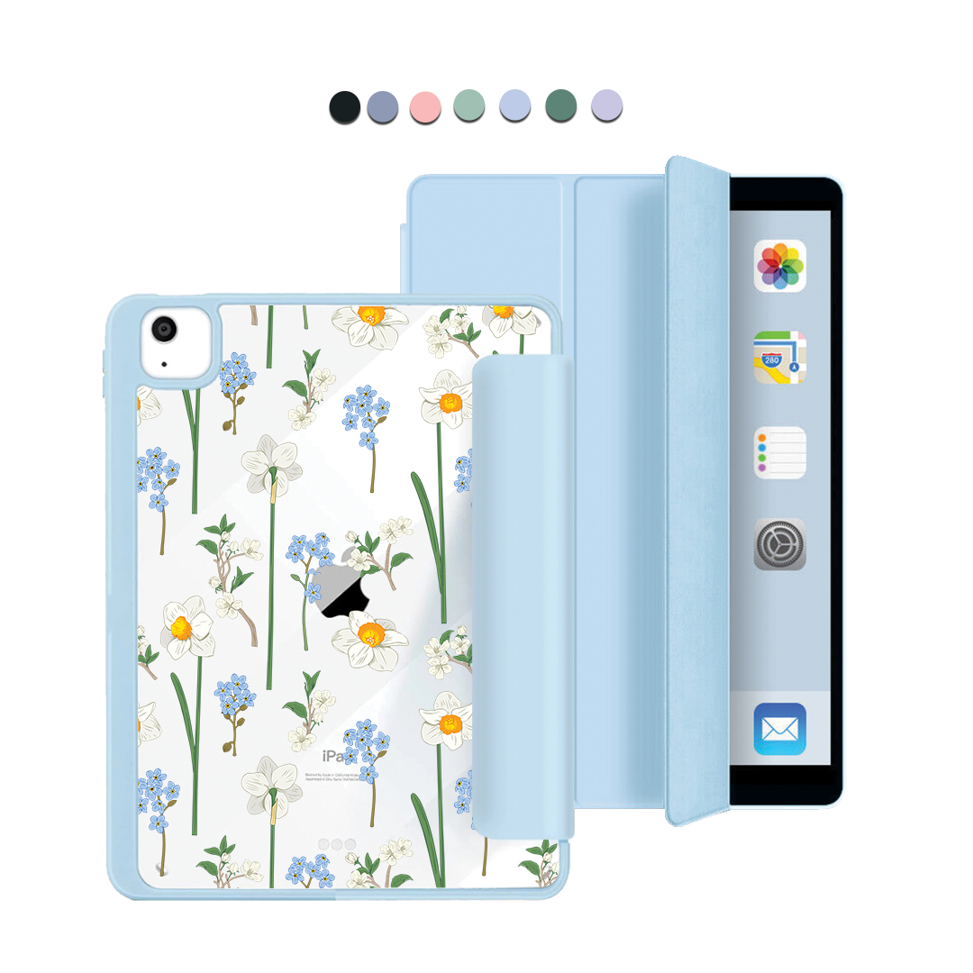 ฝาพับอะคริลิกสำหรับ iPad - นาร์ซิสซัสประจำเดือนธันวาคม