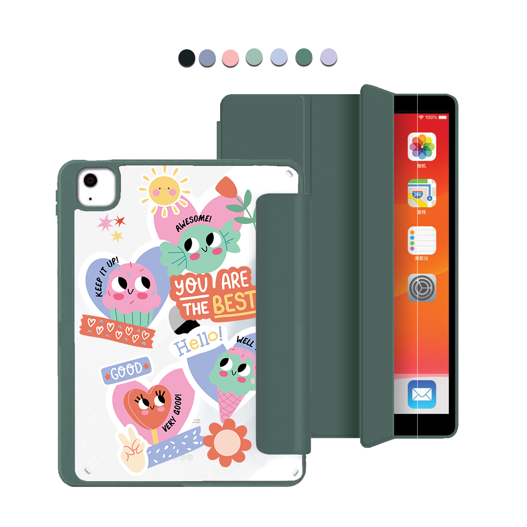 ฝาพับอะคริลิกสำหรับ iPad - ปาร์ตี้ขนมหวาน