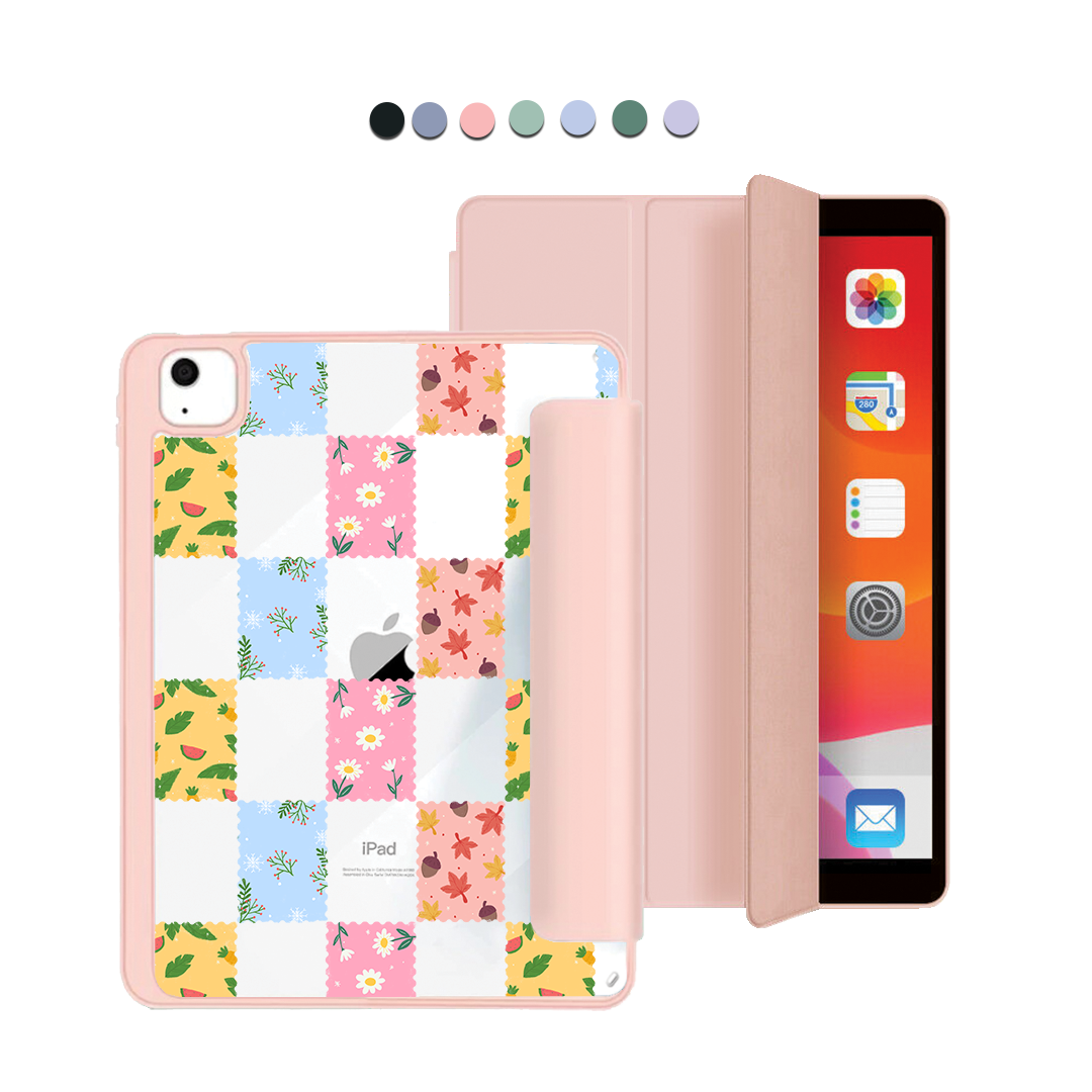 ฝาพับอะครีลิกสำหรับ iPad - แสตมป์ Four Seasons