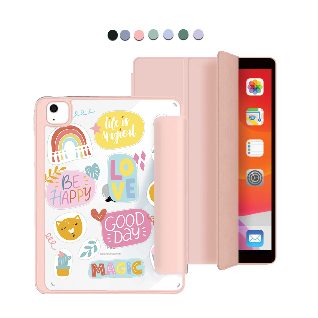 ฝาพับอะคริลิค iPad - Good Day 1.0