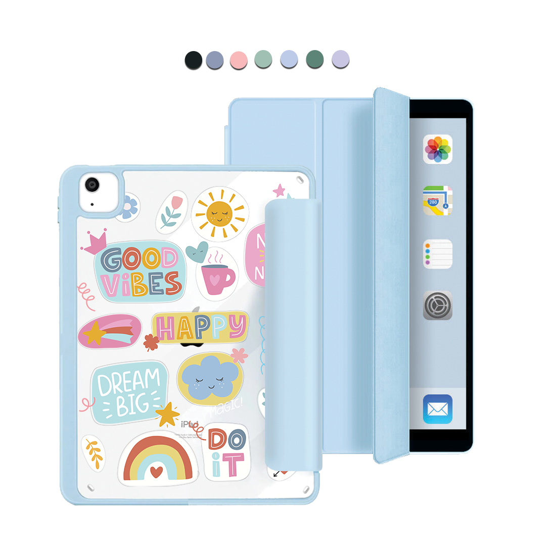 ฝาพับอะคริลิค iPad - Good Day 2.0