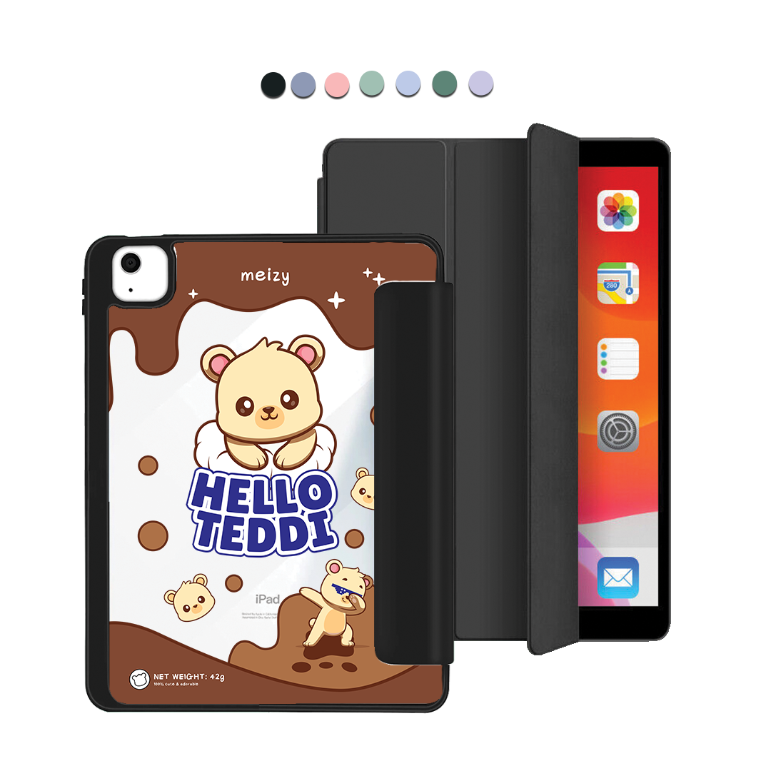 ฝาพับอะคริลิกสำหรับ iPad - Hello Teddy 1.0