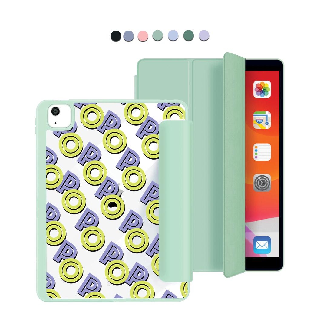 ฝาพับอะคริลิกสำหรับ iPad - Initial Monogram 1.0