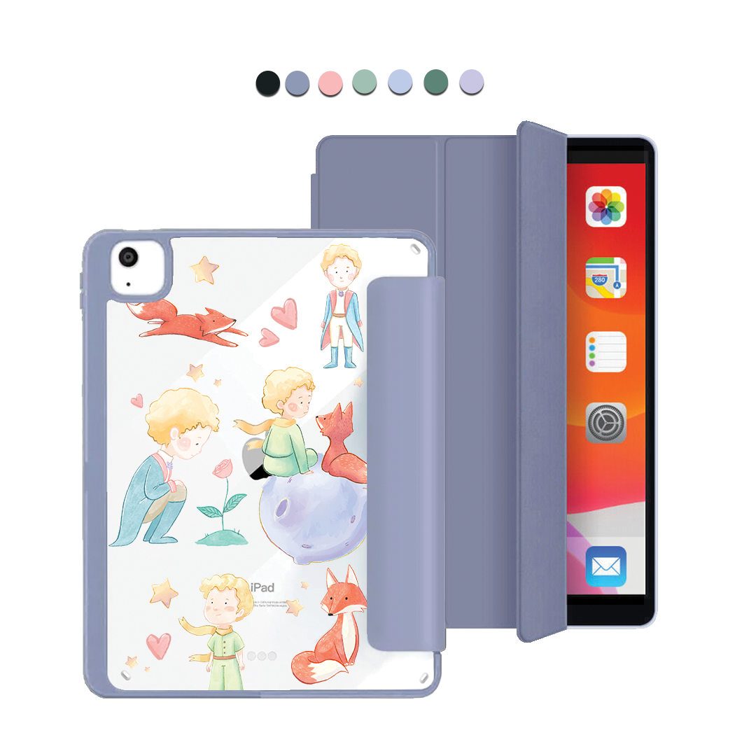 ฝาพับอะคริลิกสำหรับ iPad - Little Prince & Fox