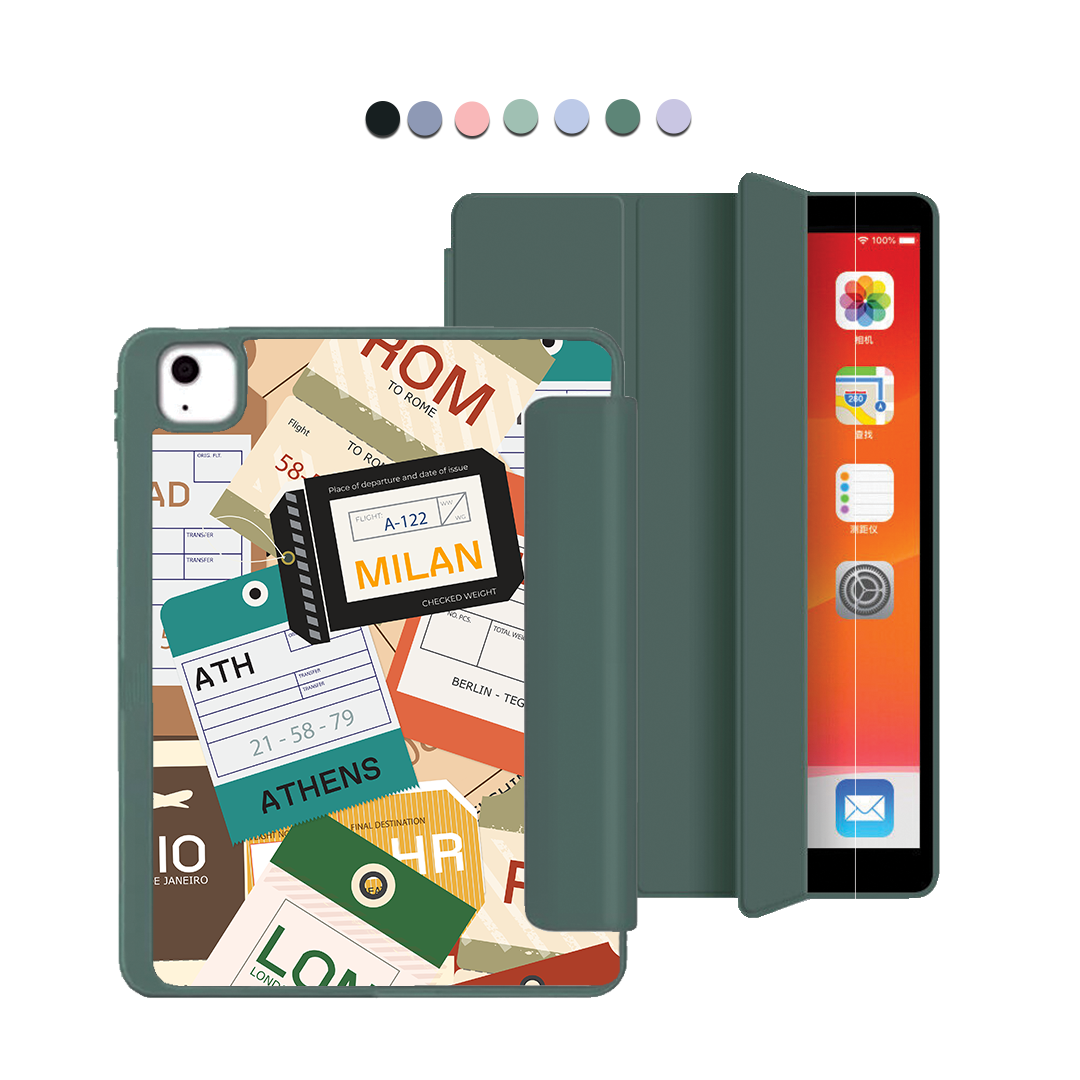 ฝาพับอะคริลิกสำหรับ iPad - ป้ายติดกระเป๋าเดินทาง
