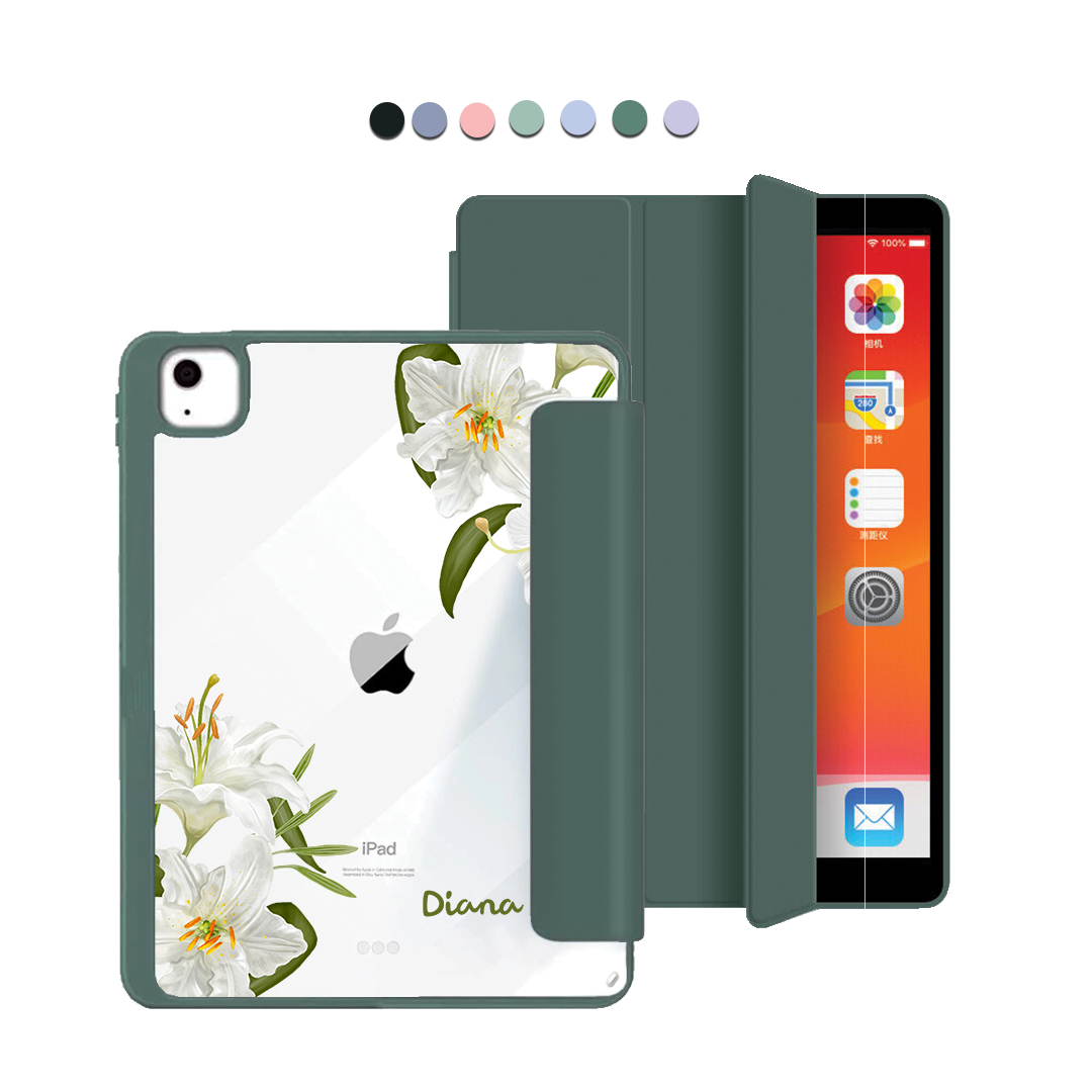 ฝาพับอะคริลิกสำหรับ iPad - เดือนพฤษภาคม ดอกลิลลี่ออฟเดอะวัลเลย์