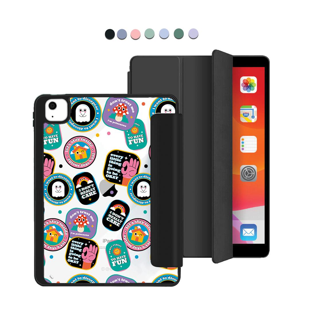 ปกอะคริลิกสำหรับ iPad - แพ็คสติกเกอร์มอนสเตอร์