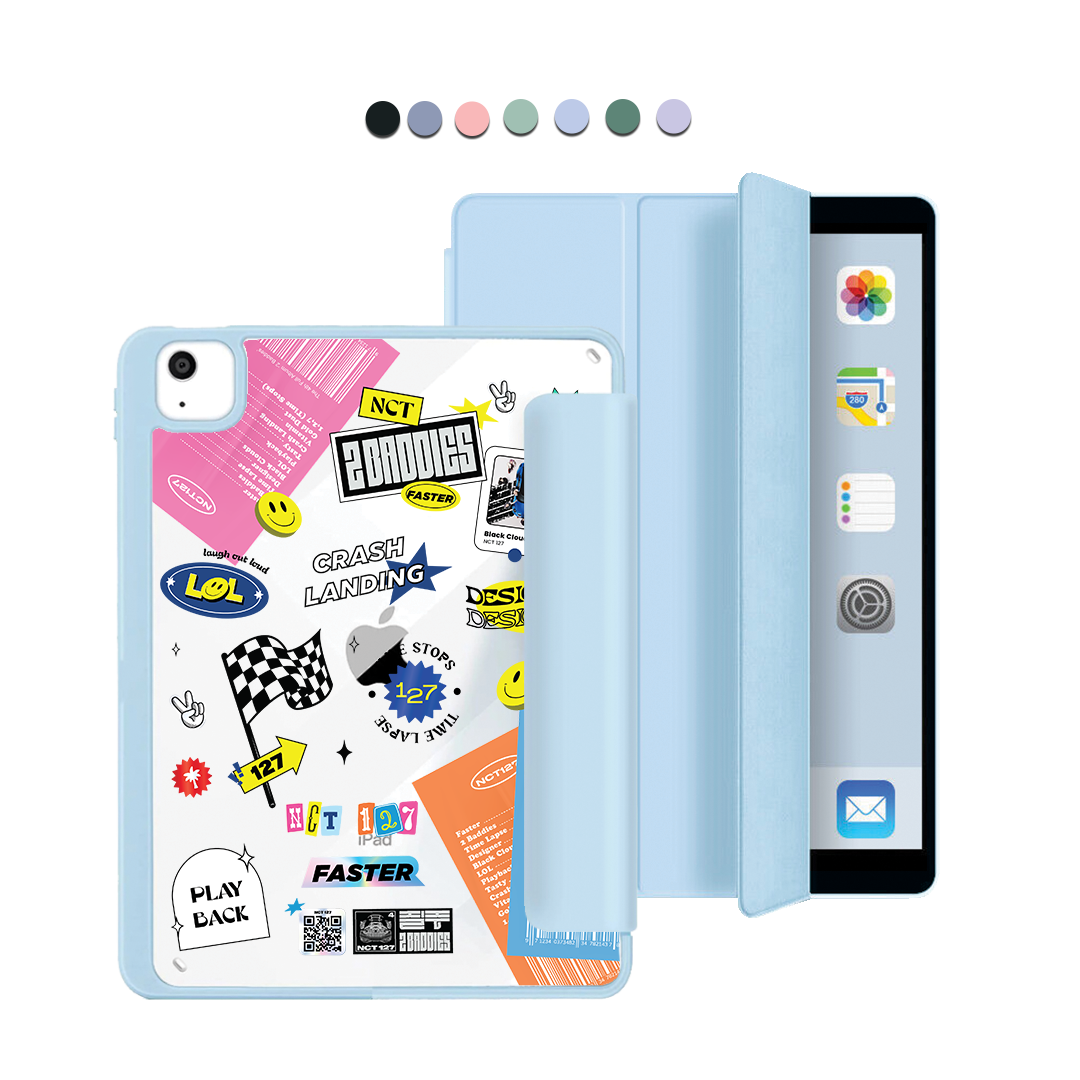 สติ๊กเกอร์ NCT127 สำหรับ iPad แบบฝาพับอะครีลิก