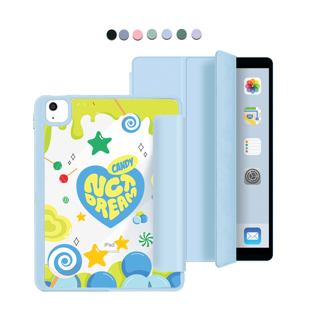 ฝาพับอะคริลิกสำหรับ iPad - NCT Dream Candy Green