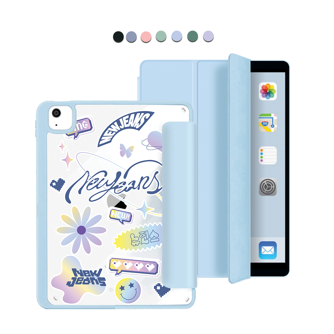 ฝาพับอะคริลิกสำหรับ iPad - กางเกงยีนส์ใหม่ OMG 2.0