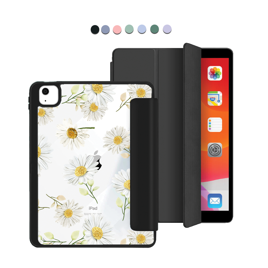 ฝาพับอะคริลิกสำหรับ iPad - ดอกเบญจมาศเดือนตุลาคม