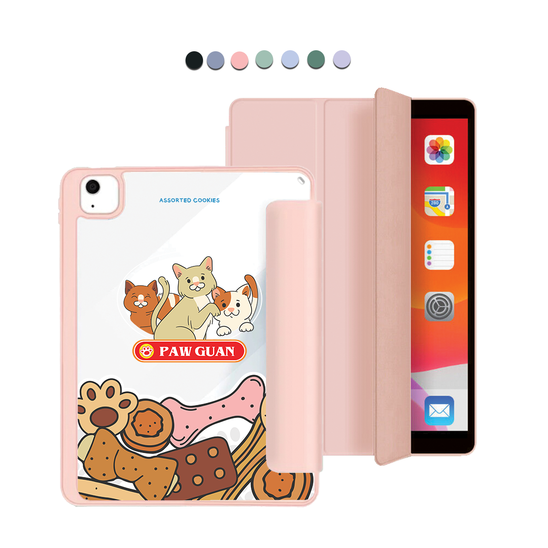 ฝาพับอะคริลิกสำหรับ iPad - Paw Guan Cat