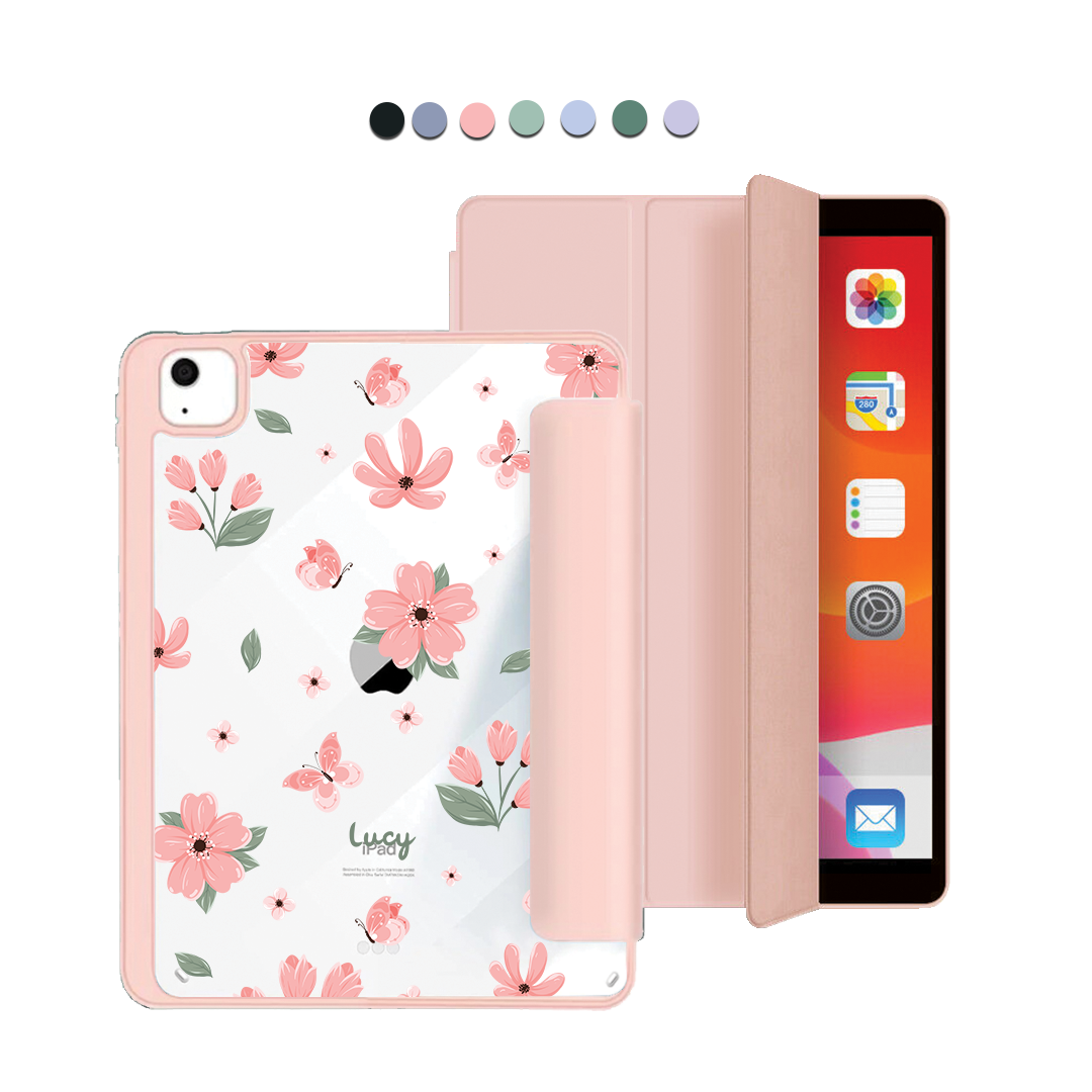 ฝาพับอะคริลิกสำหรับ iPad - Pink Delight