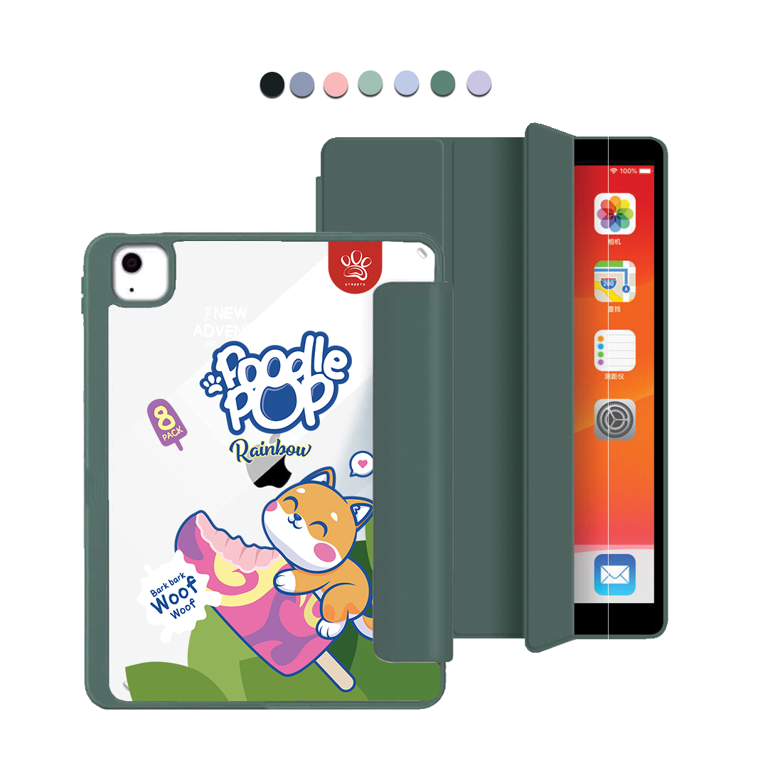 ฝาพับอะคริลิกสำหรับ iPad - Poodle Pop