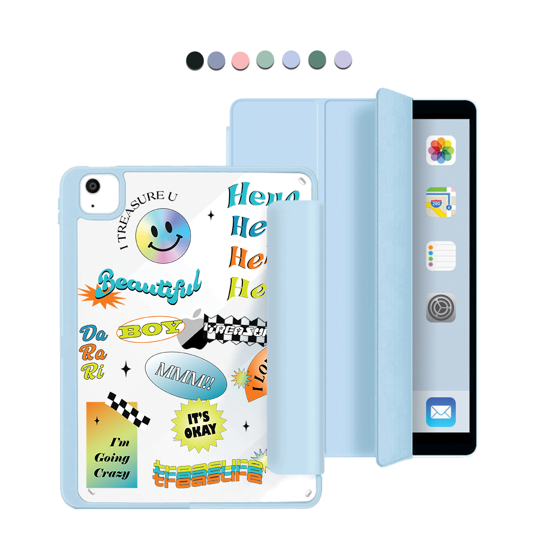 ปกอะคริลิกสำหรับ iPad - แพ็คสติกเกอร์ Treasure