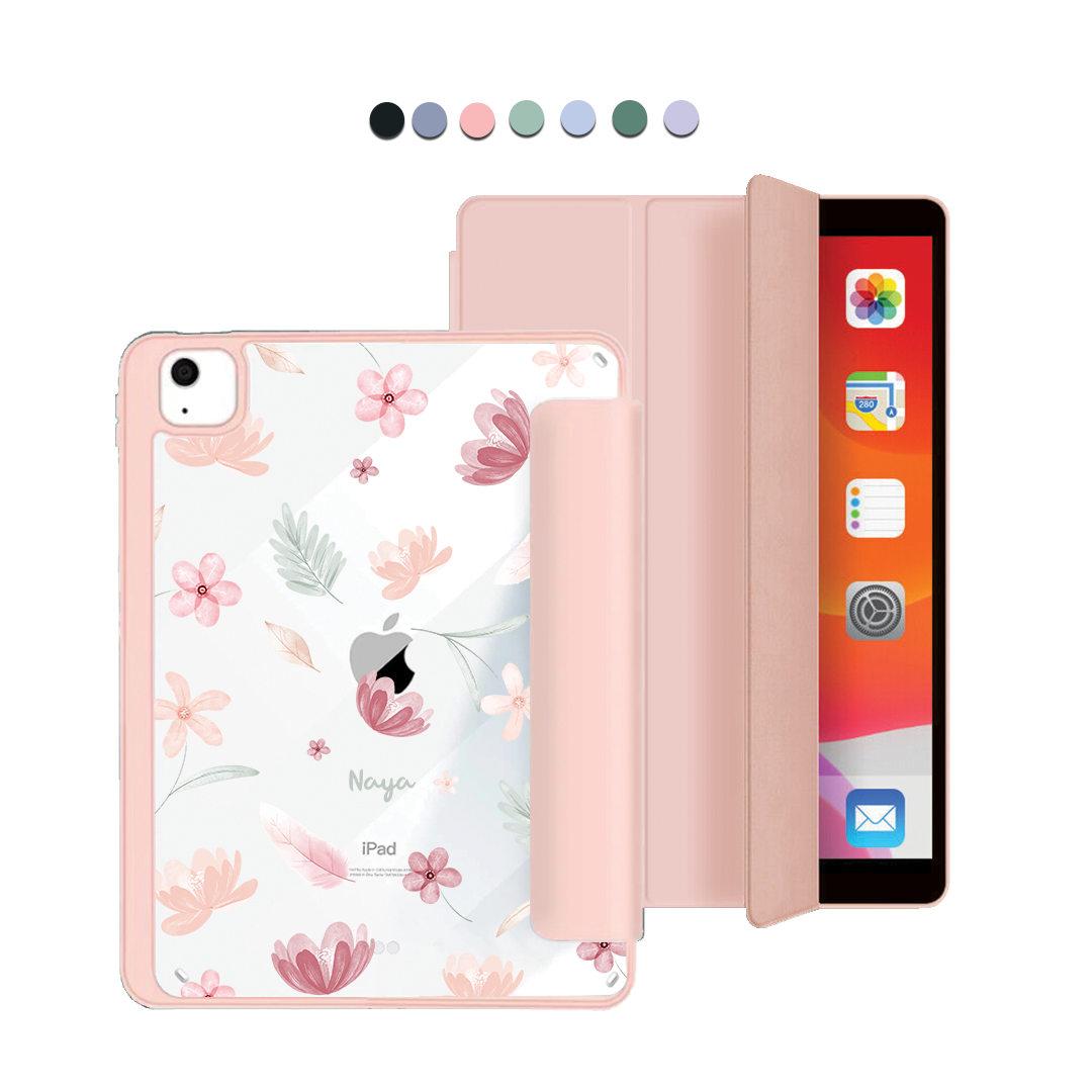 ฝาพับอะคริลิกสำหรับ iPad - ดอกไม้ป่า