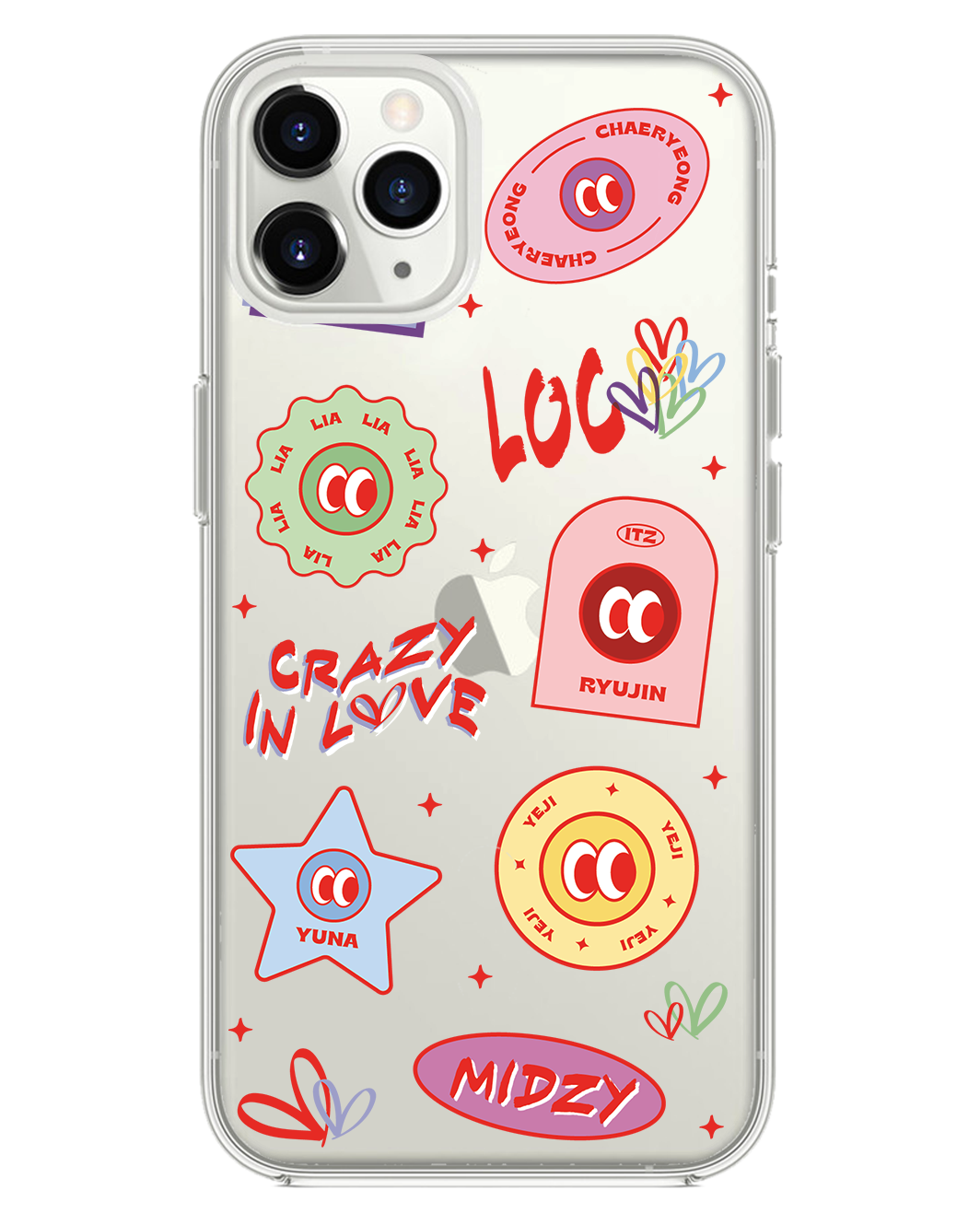 สติ๊กเกอร์ iPhone Rearguard Hybrid - ITZY