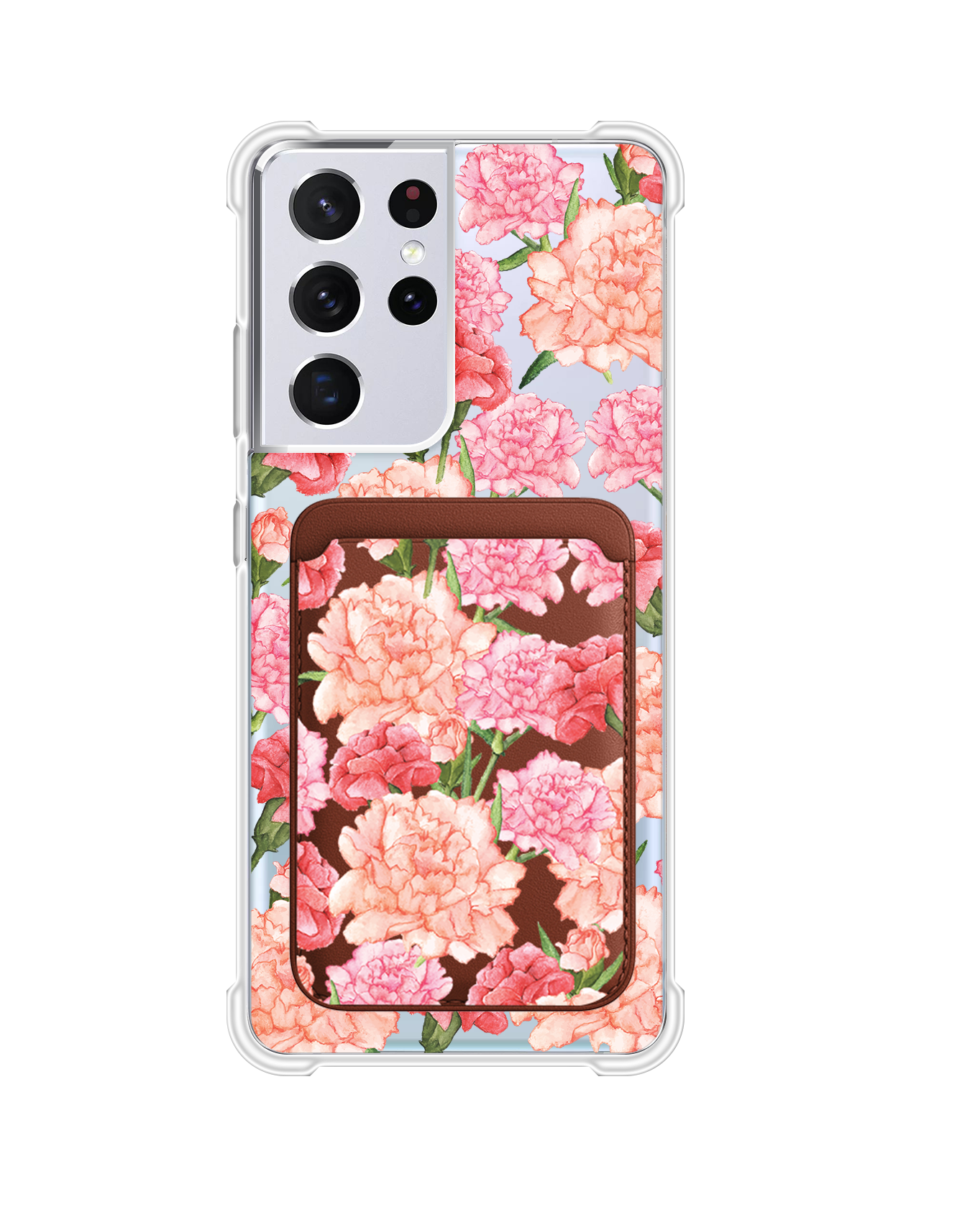 เคสกระเป๋าสตางค์แม่เหล็ก Android - January Carnation