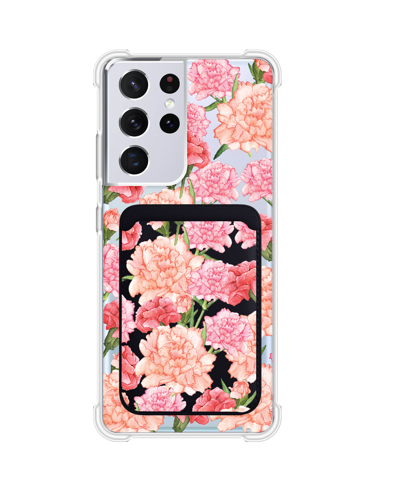 เคสกระเป๋าสตางค์แม่เหล็ก Android - January Carnation